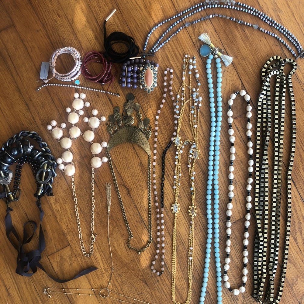 Jewelry collection (sold in pieces or as package?